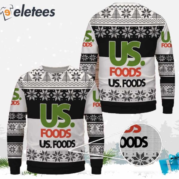 US Foods Ugly Christmas Sweater