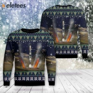 USAF LGM-25C Titan II Ugly Christmas Sweater