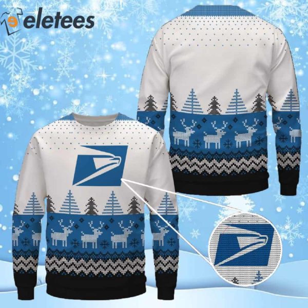 USPS Ugly Christmas Sweater