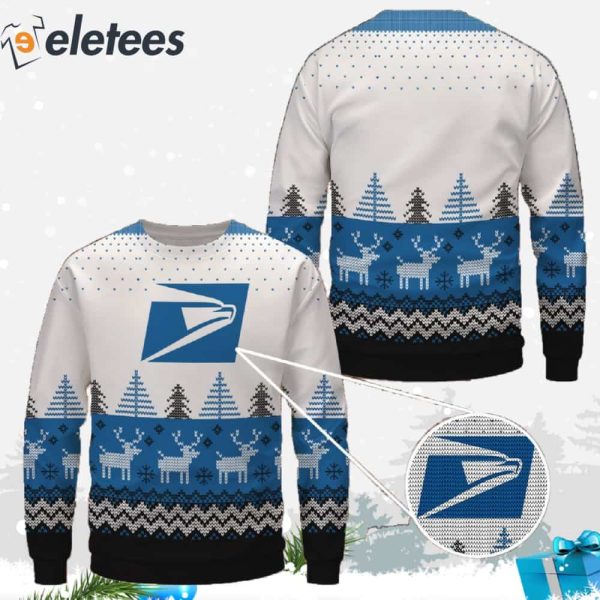 USPS Ugly Christmas Sweater