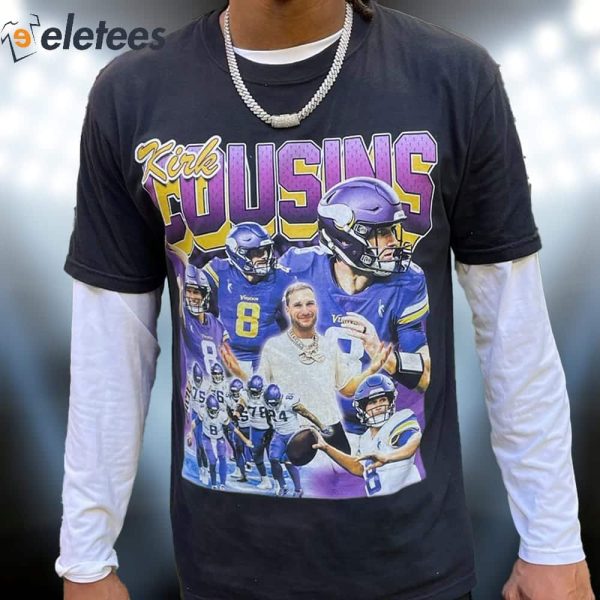 Vikings Players Wear Kirk Cousins Shirt