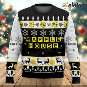 Waffle House Holiday Ugly Christmas Sweater