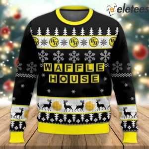 Waffle House Ugly Christmas Sweater