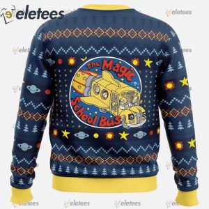 Wahoo The Magic School Bus Ugly Christmas Sweater1