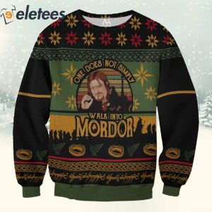 Walk Into Mordo 3D Christmas Shirt2