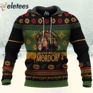 Walk Into Mordo 3D Christmas Shirt3