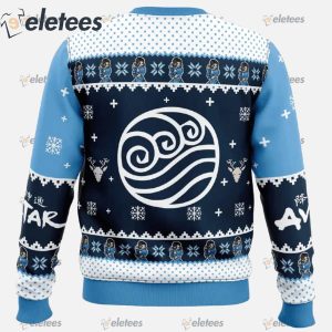 Waterbenders Water Tribe Avatar Ugly Christmas Sweater1