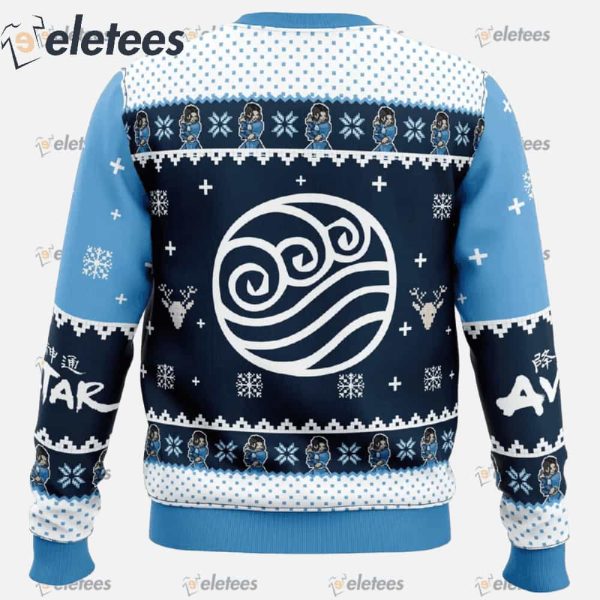 Waterbenders Water Tribe Avatar Ugly Christmas Sweater
