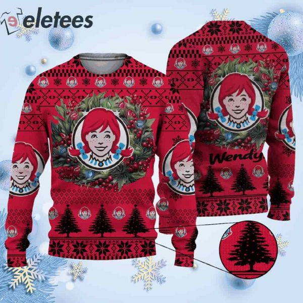 Wendy’s Ugly Christmas Sweater