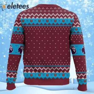 West Ham FC Ugly Christmas Sweater 2