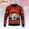 West Highland White Terrier Best Dog Mom Ever Ugly Christmas Sweater