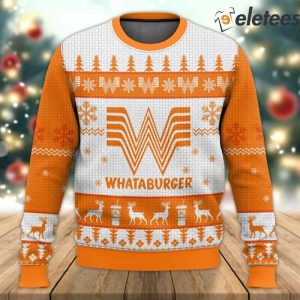 Whataburger Orange Ugly Christmas Sweater