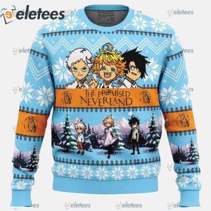 White Christmas The Promised Neverland Ugly Christmas Sweater