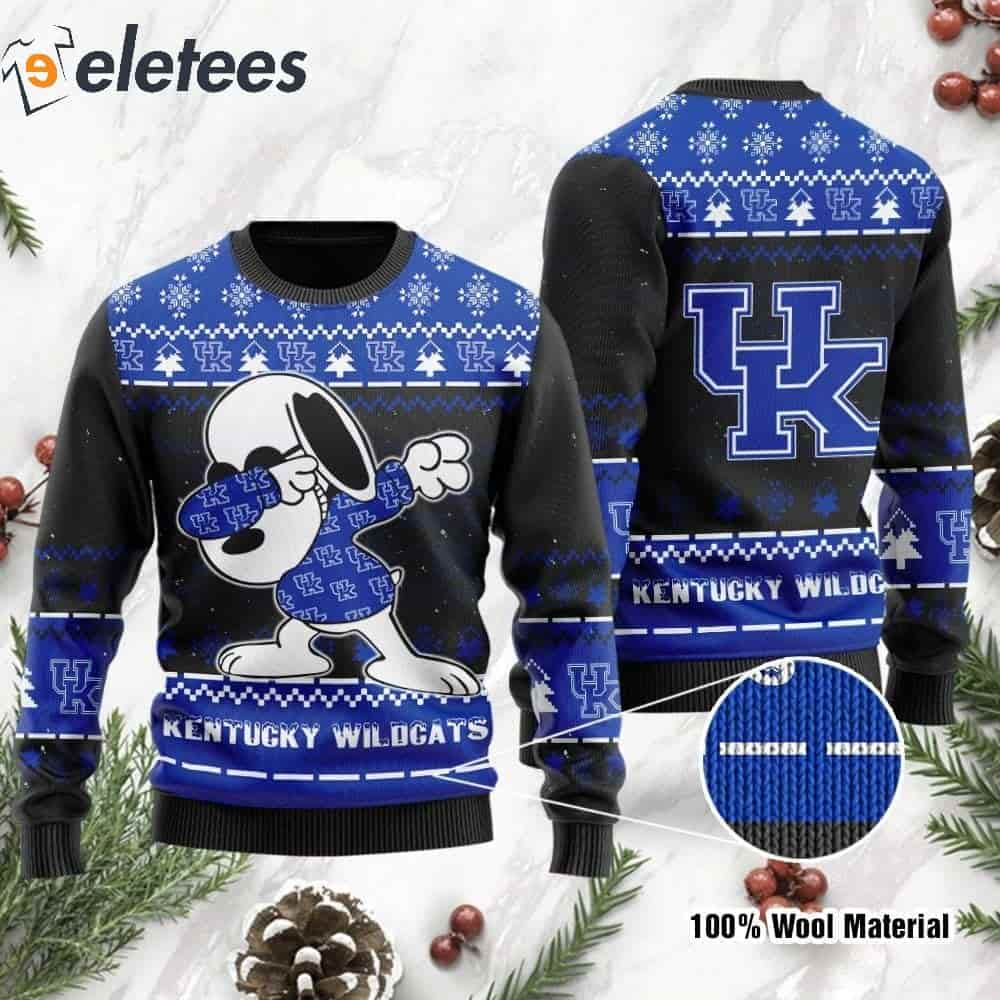 https://eletees.com/wp-content/uploads/2023/11/Wildcats-Snoopy-Dabbing-Knitted-Ugly-Christmas-Sweater1.jpg