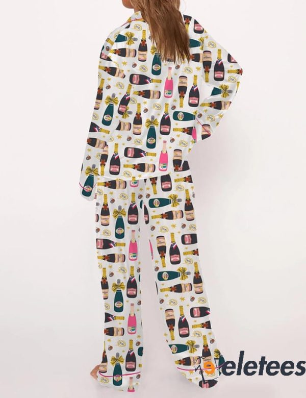 Wine Bottle Pajama Set