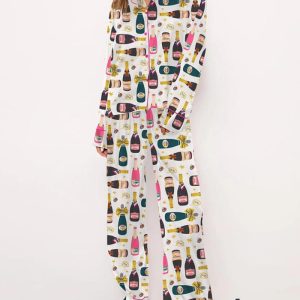 Wine Bottle Pajama Set 3