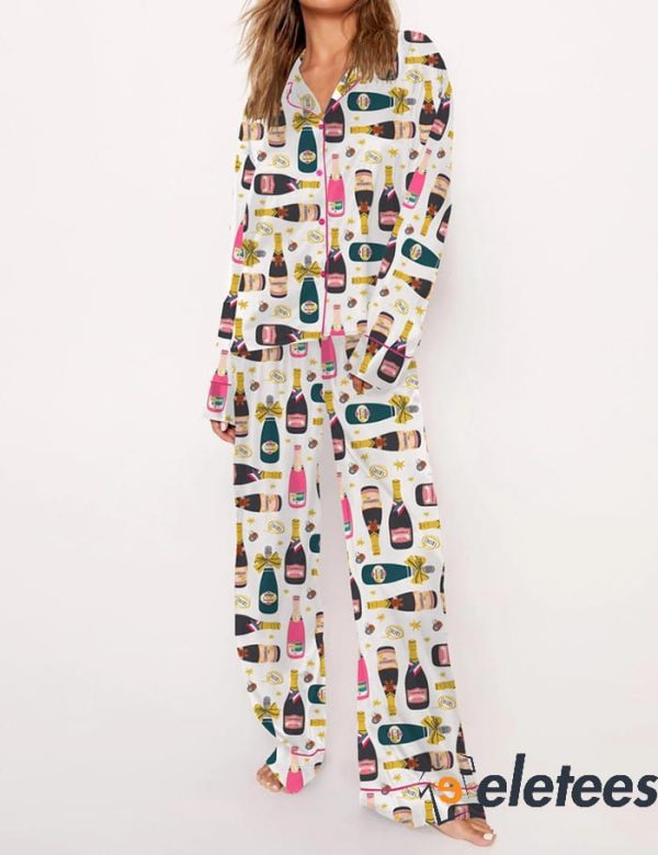 Wine Bottle Pajama Set