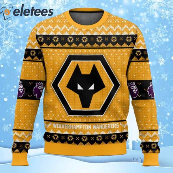 Wolverhampton FC Ugly Christmas Sweater