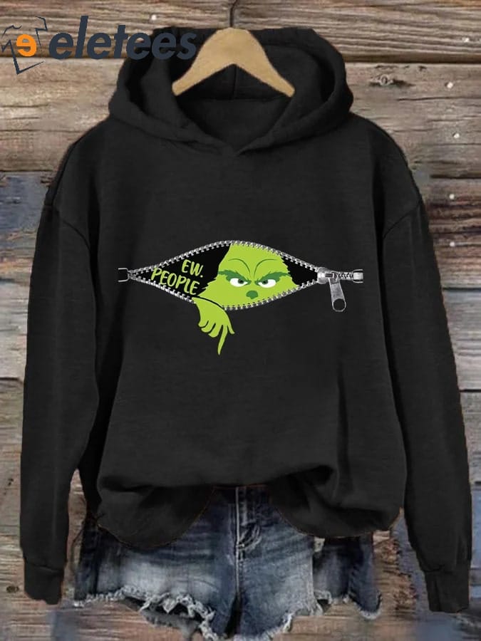 The Grinch The Grinch - Ew, People! Pullover Hoodie for Sale by