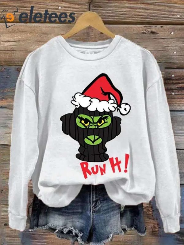 Women’s Grnch Run It! Print Sweatshirt
