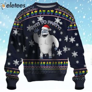 Yeti to Party Ugly Christmas Sweater