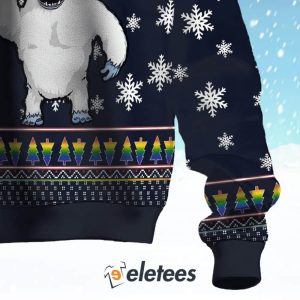 Yeti to Party Ugly Christmas Sweater 3