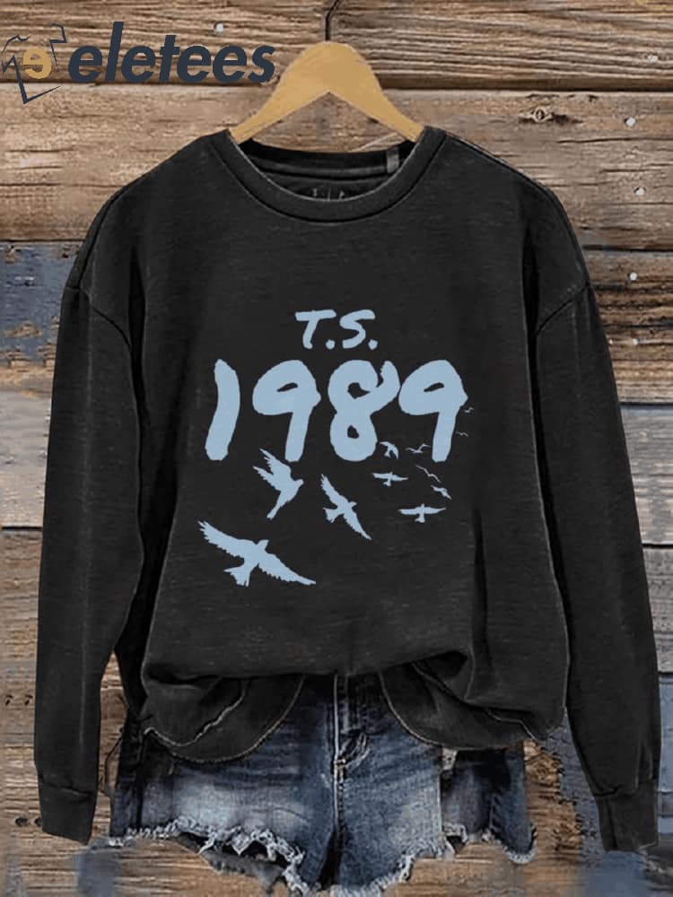 1989 Taylor's Version Casual Print Sweatshirt