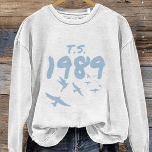 1989 Taylors Version Casual Print Sweatshirt1