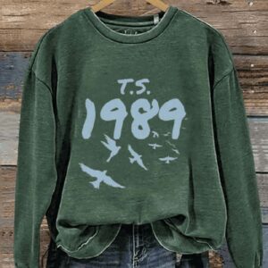 1989 Taylors Version Casual Print Sweatshirt2