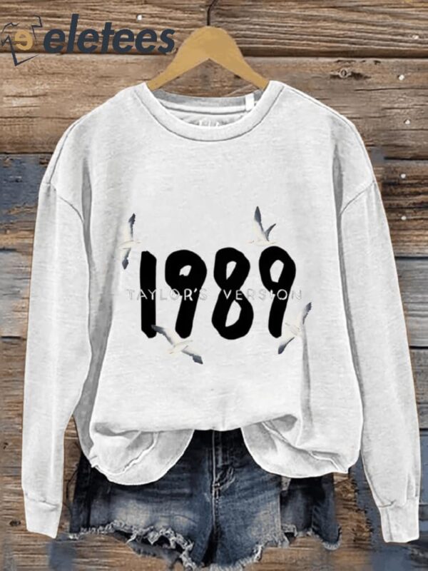 1989 Taylor’s Version Taylor Casual Print Sweatshirt