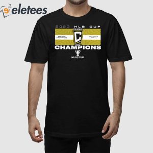 2023 MLS Cup Champions Columbus Crew Shirt