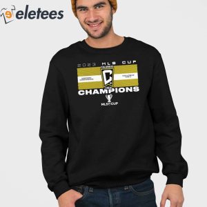 2023 MLS Cup Champions Columbus Crew Shirt 3