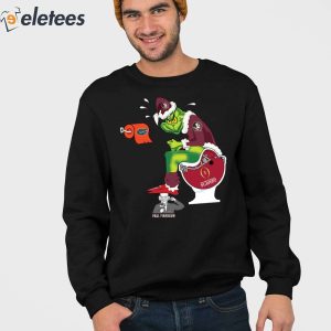 3Grinch Seminoles Shit On College Football Playoff Toilet Florida Gators Paul Finebaum Shirt