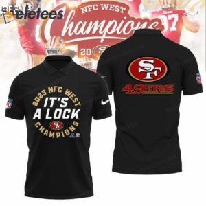 49ers Its A Clock NFC West Champions 2023 Hoodie 4