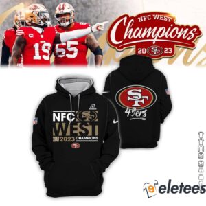 49ers NFC West Champions 2023 All Over Printed 3D Shirt1
