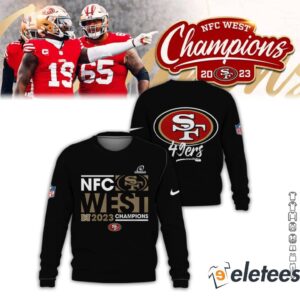 49ers NFC West Champions 2023 All Over Printed 3D Shirt2