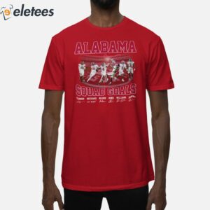 Alabama Squad Goals Shirt