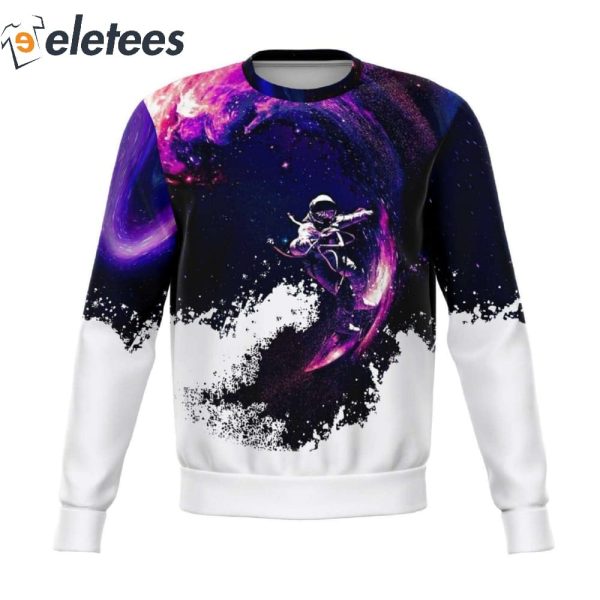 Astro Surf 3D Knitted Ugly Christmas Sweater