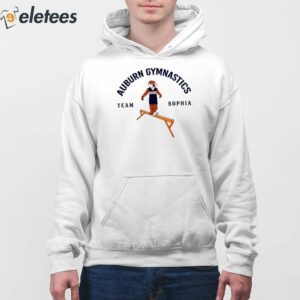 Auburn Gymnastics Team Sophia Shirt 2