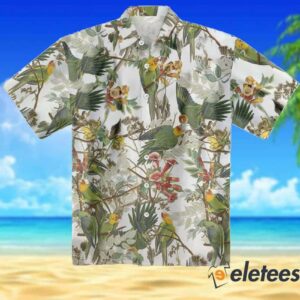 Audubon Caroline Parrot Hawaiian Shirt