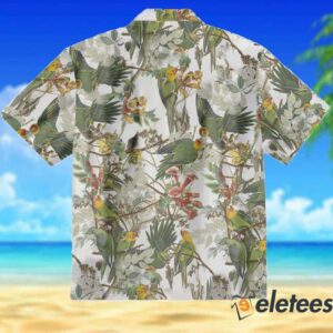 Audubon Caroline Parrot Hawaiian Shirt 2