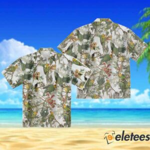 Audubon Caroline Parrot Hawaiian Shirt 3