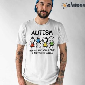 Autism Seeing The World From A Different Angle Sweatshirt