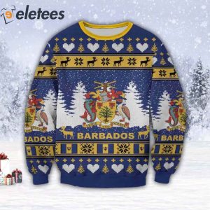 Barbados Island – Pride & Industry Knitted Ugly Christmas Sweater