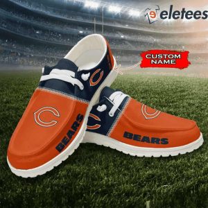 Bears Custom Name Dude Shoes1