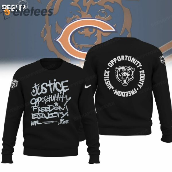 Bears Justice Opportunity Equity Freedom Hoodie