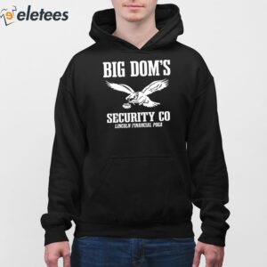 Big Doms Security Co Lincoln Financial Poga Shirt 4