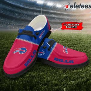 Bills Custom Name Dude Shoes