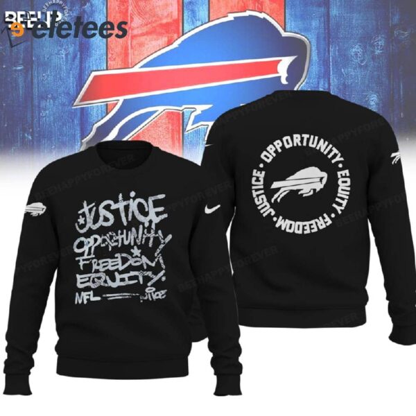 Bills Justice Opportunity Equity Freedom Hoodie