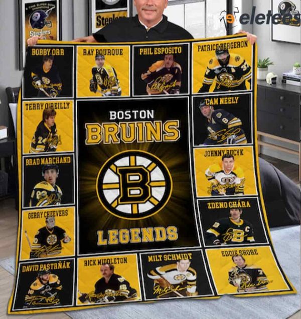 Bruins Legends Blanket